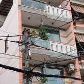 Nhà 4 tầng mặt tiền đường hẻm 7m tại phường bình hưng hòa a, hẻm thông tứ hướng xe hơi ngủ trong
