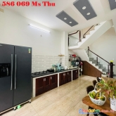 Nhà đẹp ở ngay - 125m2- 4 tấm - hẻm nhựa thẳng 8m - tiện về gò vấp