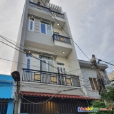 Bán nhà bình tân, hxh 6m thông, sát mã lò, lê văn quới, hương lộ 2, sổ vuông a4, 4tầng, 49m2,