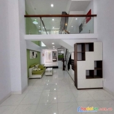 Bán nhà 4 x17 hẻm 2 xe hơi shr  67m 1 trệt 1 lửng 2 lầu st hiệp bình phước