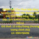 Chính chủ cho thuê mặt bằng kinh doanh mặt tiền đường tỉnh 844 tam nông đồng tháp