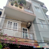 Bán gấp nhà hẻm 6m khuông việt, tân phú, 77m2, 3 tầng, 7 pn