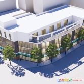 Mặt bằng nhà hàng, showroom,trường học ở thảo điền