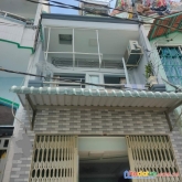 Chỉ 2.45tỷ có hộ khẩu sàigòn, hxh đổ cửa ngay chợ bình trị đông, sát tl10, 3p  qua tên lửa, sổ