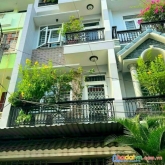 Nhà bán nơ trang long 60m2 hẻm xe hơi 5 tầng 5pn nhỉnh 7tỷ
