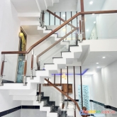 Q12.649. lê văn khương q12, gần bia tiger, nhà đẹp ở ngay, dt.61m2, 3 tầng, nhỉnh 4 tỷ.