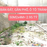 Bán mảnh đất vàng gia thượng-lb, 3 ô tô tránh, gần phố, kinh doanh, 50m2x4m