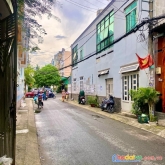 Nhà mặt tiền hẻm 6m, lê văn thọ, khu kinh doanh sầm uất, gần chợ thạch đà - gò vấp