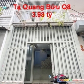 Nhà trệt/lầu 3.5x10m nở hậu hẻm 219 tạ quang bửu p3q8