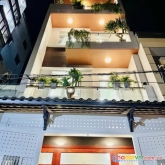 Nhà 4 tầng mới phan huy ích p12 gò vấp 4,5 x15m giá 6,9 tỷ