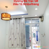 Cho thuê nhà nguyên căn hẻm 258 đường dương bá trạc p2q8