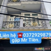 Hxt thông, sát mặt tiền miếu gò xoài, gần lê văn quới, bốn xã, sổ vuông vức, nhà rất mới vào ở