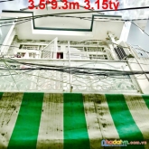 Nhà bán dương bá trạc 3.5x9.3m p2q8 giá 3 tỷ150