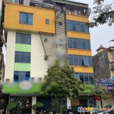Bán nhà mặt phố cầu giấy nguyễn văn huyên 65m2, 6 tầng, mặt tiền hướng phố 12.6m, lô góc, 3