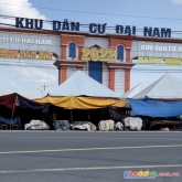 Chủ về quê bán rẻ kdc đại nam, đường chính rộng 72m, giá 1 tỉ 8xx triệu.