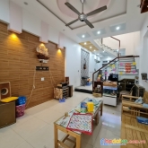 Nhà 1 trệt 1 lầu an bình, shr thổ cư 100% đường xe hơi 4 chỗ, gần trường chính trị