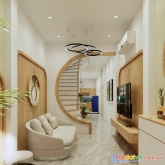 Bán nhà riêng ở hoàng quốc việt, 45m2 5 tầng tặng nội thất, ô tô tránh, giá 8.5 tỷ