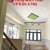 Nhà bán hẻm xe ô tô quay đầu 4 tầng hưng phú p10.q8 - 4 tỷ 750