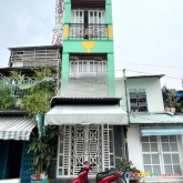 Nhà (3.3*13m nở hậu 3.8m) 2 lầu, st, 4pn, mặt tiền view sông ụ cây p10 q8