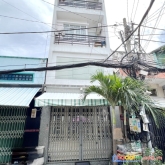 Nhà (4.2x14m) 4 tầng 7pn hẻm xe tải dương bá trạc p1q8
