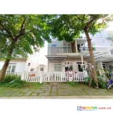 Cho thuê nhà phố liền kề lovera park kdc phong phú 4 dt 105 m2 giá chỉ 13 triệu