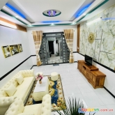 Nhà siêu đẹp, nội thất cao cấp, 54m2 nở hậu, 3 tầng 3pn, buì quang là, gò vấp - hơn 4 tỷ