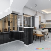 Bán nhà phan huy ích  5.6x14.5m 79m2  sổ vuông a4 xây full  hxh 6m chỉ 5.x tỷ