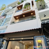 Hẻm 6m,nhà đẹp 4 tầng khu vip cây trâm,gò vấp,75m2 (5x15) chỉ 8.x tỷ