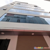 Tòa văn phòng mặt phố thành thái cầu giấy - dân xây mới - 8 tầng thang máy 150m2 chỉ 35 tỷ