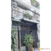 Nhà bán ngay hẻm chợ sáng bông sao bùi minh trực p5q8. giá 4,95 tỷ tl