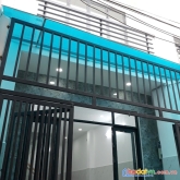 Nhà mới 2 tầng hẻm 141 đường tám danh p4q8 giá : 3.59 tỷ