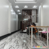 Nhà trương định,dt38m2 x5t,xây mới,ở luôn,giá 3.45