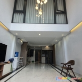 Nhà nguyễn lương bằng 65m thiết kế hiện đại thang máy ô tô thông sàn kinh doanh