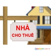 Cho thuê nhà 2 tầng, mặt đường âu cơ, phố hồ, thuận thành, bắc ninh, giá thuê 6tr/tháng