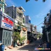 Nhà 1 sẹc, lô góc, 4 tầng, 4x12.5m, hương lộ 2, bình tân, giá 4 tỷ 63.