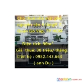 Cho thuê nhà mặt phố nguyên căn 4 tầng, dt sàn 90m² trong kdc cityland gò vấp