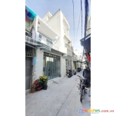 Nhà 2 tầng mới, 2 mặt hẻm âu dương lân p3q8. giá 3,88 tỷ tl