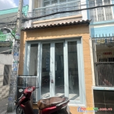 Nhà mới 2 tầng căn góc hxh đường bùi minh trực p5 q8 giá 3tỷ9 tl
