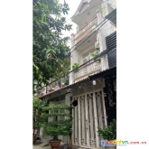 Nhà 3 tầng phan huy ích hẻm xe tải 8m thông- 90m2 sd -  3,9 tỷ tl