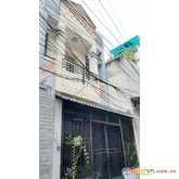 Nhà 2 tầng nở hậu hẻm ô tô đường âu dương lân p3q8. giá 5,8 tỷ tl