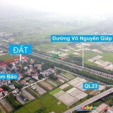 Bán đất bìa làng thôn thố bảo xã vân nội huyện đông anh mặt đường quy hoạch 30m gần võ nguyên giáp