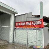 Cho thuê nhà mặt tiền đường đường 830 xã long định, cần đước, long an