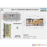 Cần bán căn hộ 1 phòng ngủ, full nội thất, giá tốt tại kđt thanh hà cienco 5