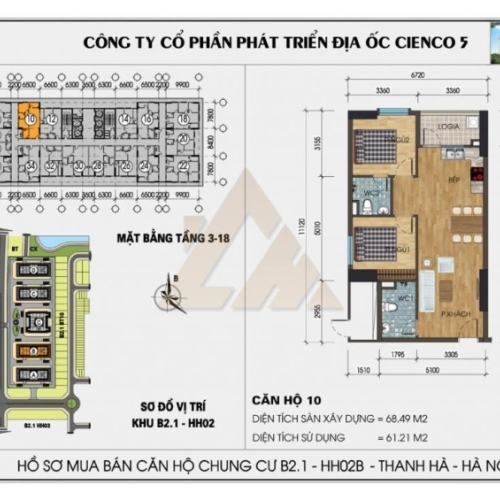  bán căn hộ tầng 10, tòa b,  khu 5 tòa mới, chung cư thanh hà.