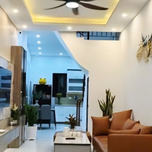 Cực hiếm nhà đẹp đội cấn ngõ thông ô tô đỗ cổng mặt tiền rộng 45m² x 5 tầng hơn 10 tỷ