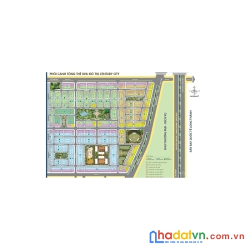 Bán dn dự án century city, 2 tỷ, 100m2, đẹp, nhiều tiện ích tại đt 769, bình sơn, long thành, đồng nai