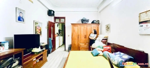 Bán nhà thịnh liệt. hoàng mai. ô tô. dt 60m2. mt 4m. 5 tầng. giá 21.1 tỷ.