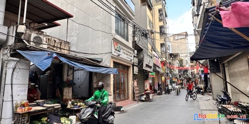 Bán đất mặt phố bùi xương trạch. thanh xuân. ô tô. vỉa hè. dt 125m2. mt 5.3m. giá 31.8 tỷ