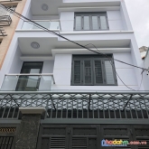 Cách mt đúng 8m   bán nhà p6 tân bình + hẻm 4m + 5 tầng + 40m2 =  nhỉnh 6 tỷ