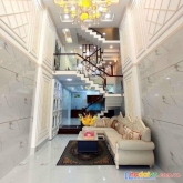 Bán nhà mới xây 4 tấm rưỡi mặt tiền an dương vương